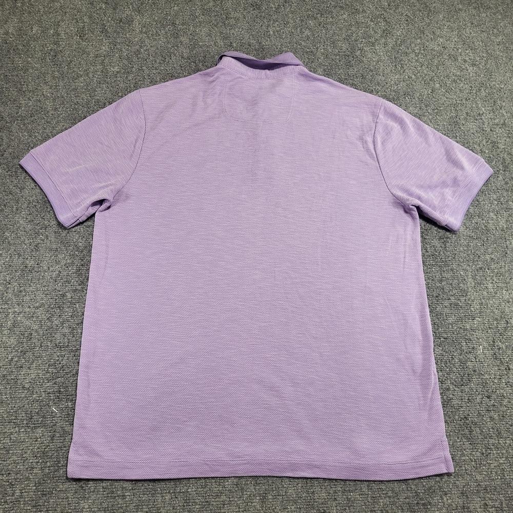 Tommy Bahama IslandZone Purple Performance Polo T-Shirt Men's Size Medium - Picture 7 of 12